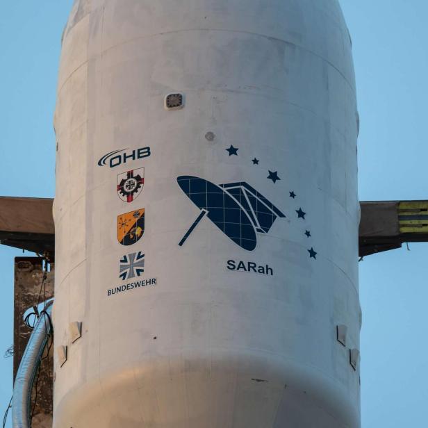 SARah wurde mit einer SpaceX-Rakete ins All gebracht