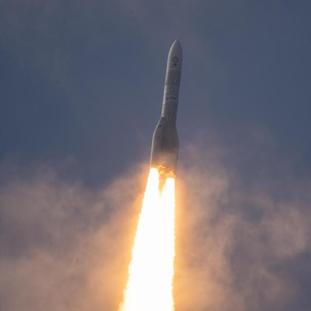 Ariane 6 Rakete hebt ab