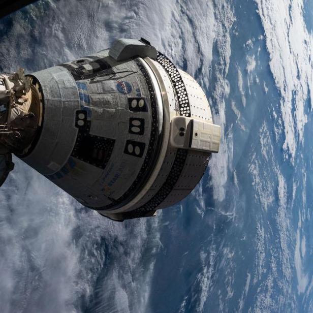 Die Starliner-Kapsel ist immer noch an der ISS angedockt. 