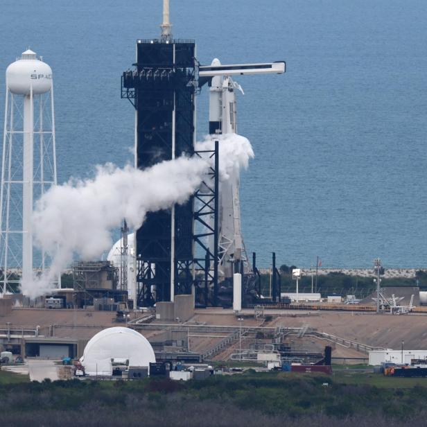 SpaceX musste Falcon-9-Start im letzten Augenblick abbrechen (Symbolbild)