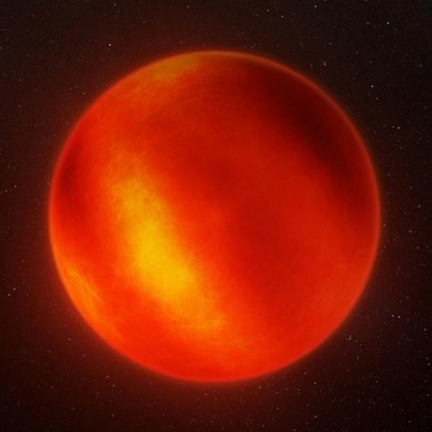 An artists illustration shows the nearest brown dwarf to Earth