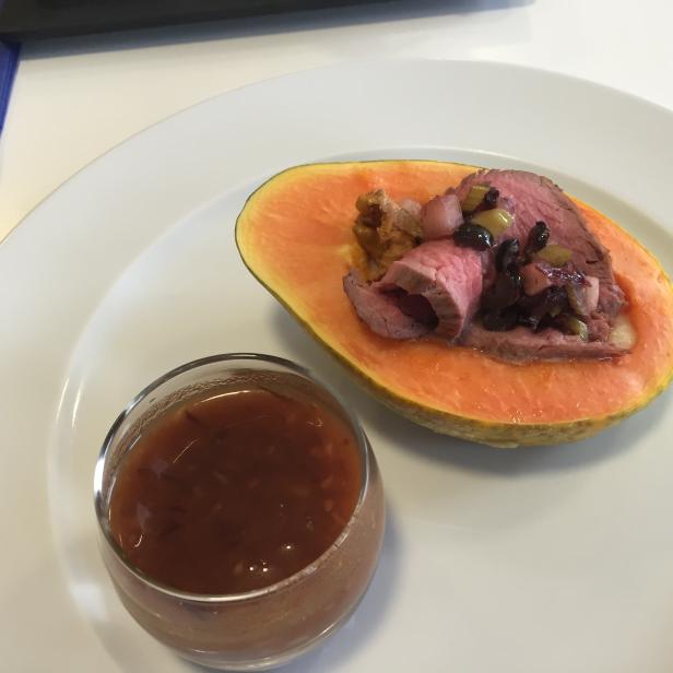 Chef Watson kocht: Ente auf Papaya