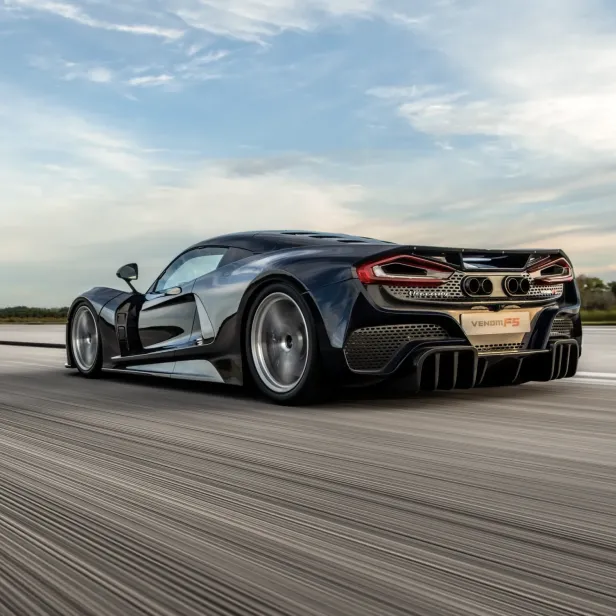 Hennessey Venom F5 am Kennedy Space Center