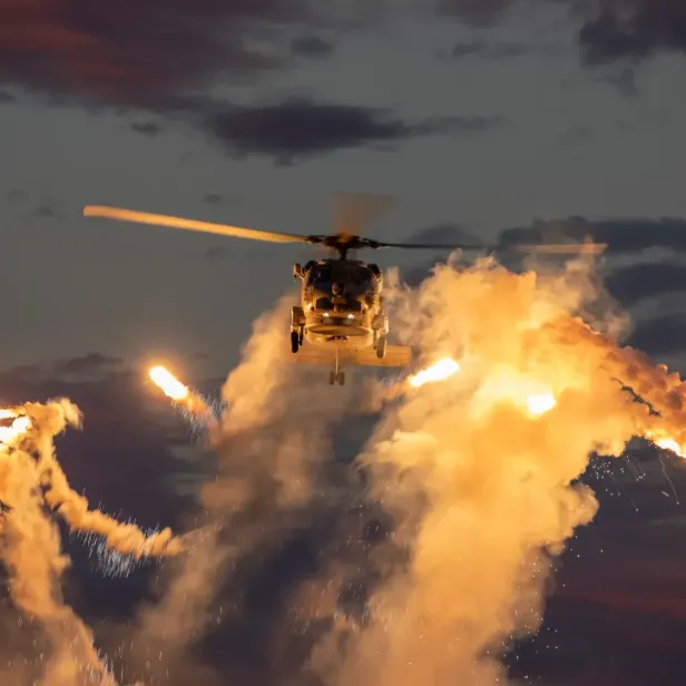 Bei einem Test im Jahr 2020 wurden ebenfalls Flares eingesetzt.