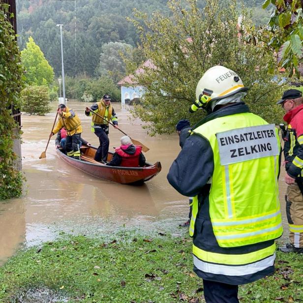 UNWETTER: NIEDERÖSTERREICH / ZELKING