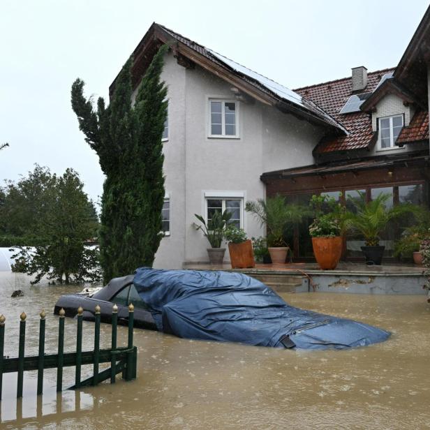 UNWETTER:  SITUATION IN NIEDERÖSTERREICH / RUST IM TULLNERFELD