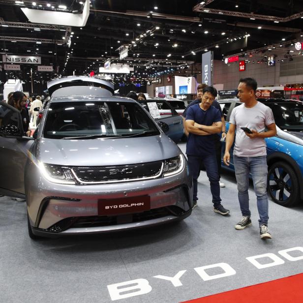 Elektroauto des chinesischen Herstellers BYD