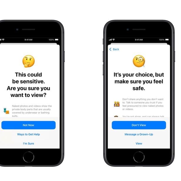 Apple baut Inhaltswarnungen in iOS 18 ein