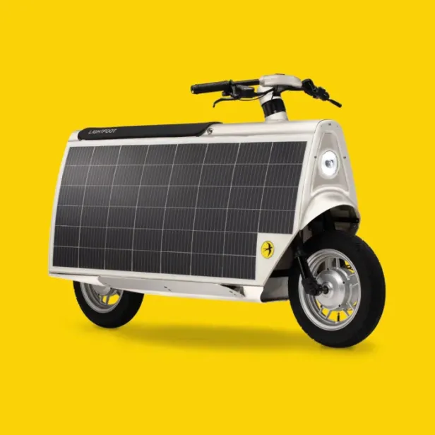 Ist "Lightfoot" nun eine fahrende Solarzelle oder ein E-Moped?