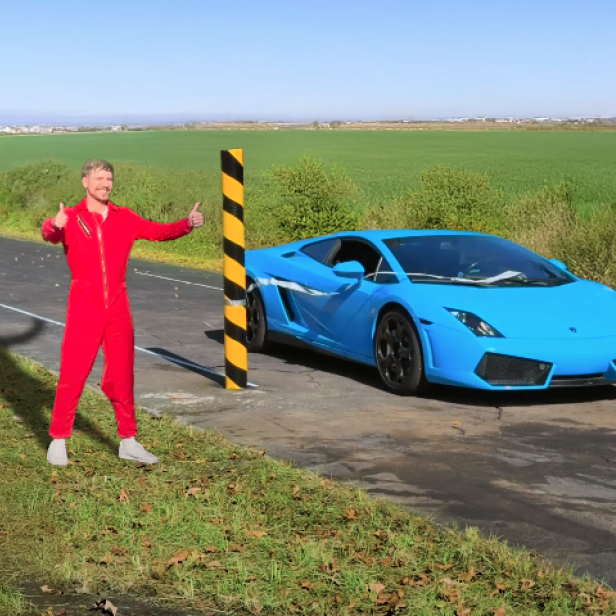 MrBeast zerstört 100.000-Dollar-Lamborghini für 14-Sekunden-Video