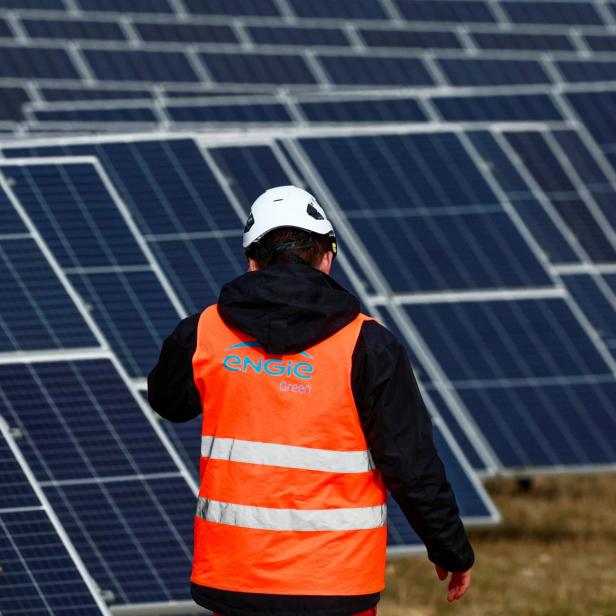 Solarfarm in Frankreich (Symbolbild)