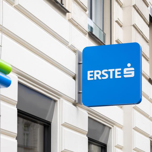 Eine Filiale der Erste Bank 