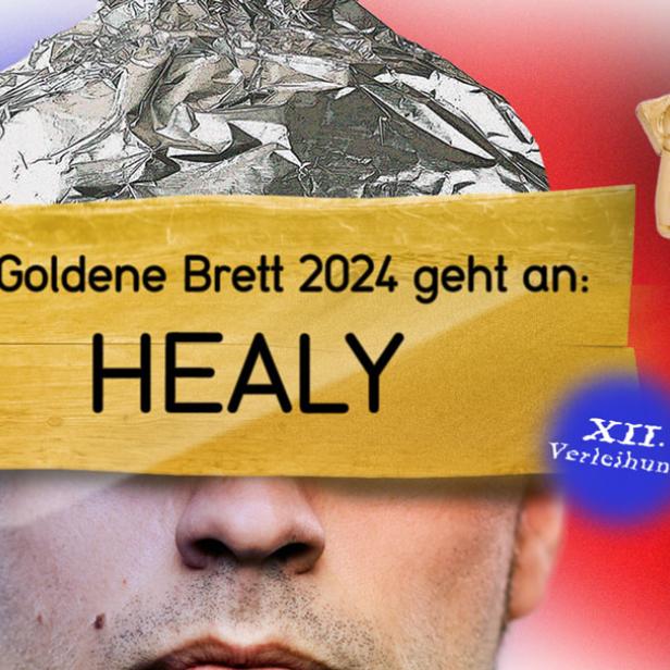 Gewinner des Goldenen Brett vorm Kopf 2024 ist "healy"