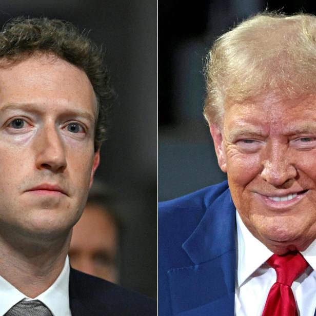 COMBO-US-POLITICS-TRUMP-ZUCKERBERG-TECH