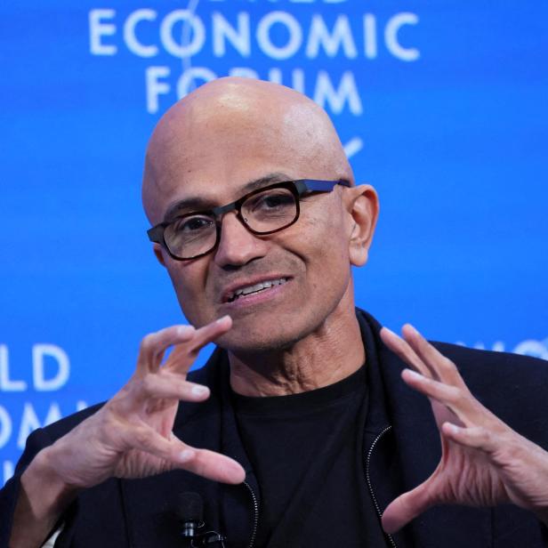 FILE PHOTO: Executive Chairman and CEO of Microsoft Corporation Satya Nadella