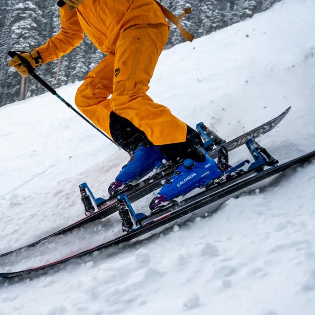 Federung für Ski schont die Muskeln und gibt mehr Kontrolle