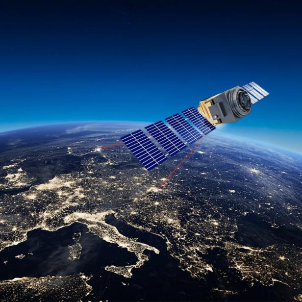 Quantentechnologie aus Österreich könnte künftig in Satelliten zum Einsatz kommen.