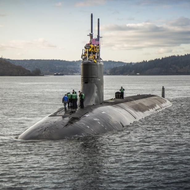 Chinesische Forscher können die leisesten U-Boote der Seawolf-Klasse, wie die USS Connecticut der Navy durch Magnetfelder aufspüren, die durch das Kielwasser entstehen. 