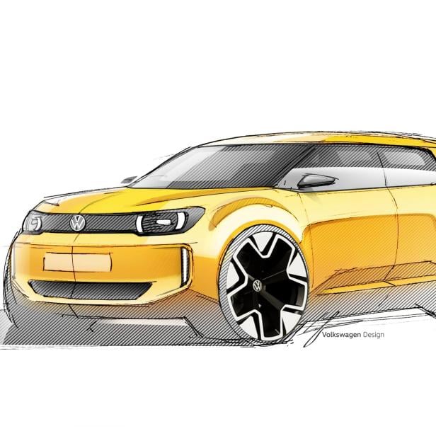 Sketch des VW ID.EVERY 1 