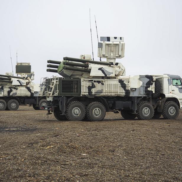 Das Luftabwehrsystem Pantsir soll mit einer Laserwaffe aufgerüstet werden