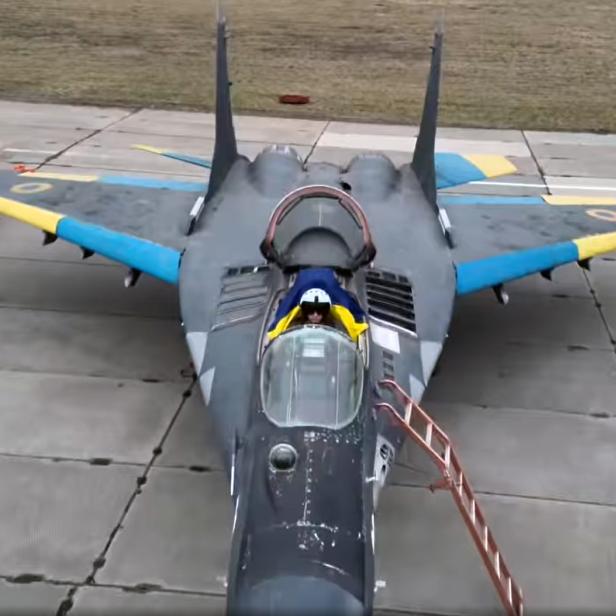 Schwarze MiG-29