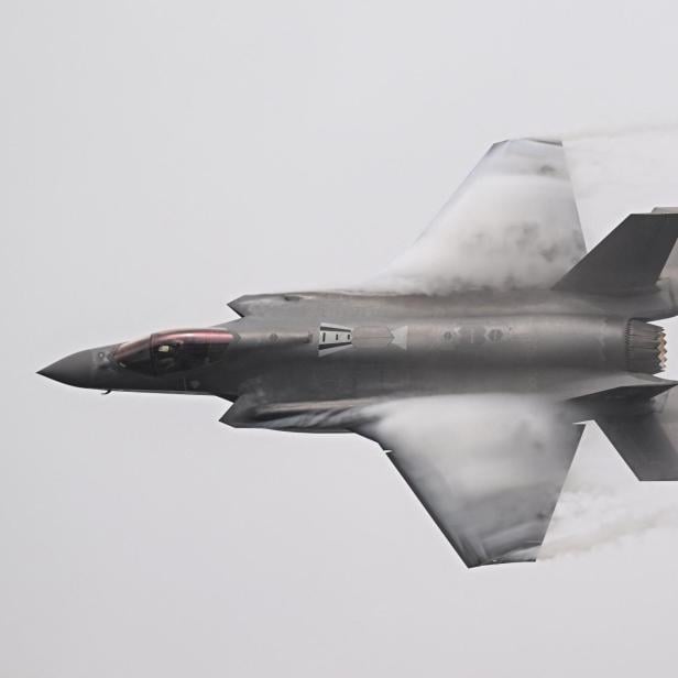 Eine F-35 im Flug. (Symbolbild)