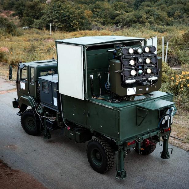 Indiens neue Laserwaffe Mk-II(A)
