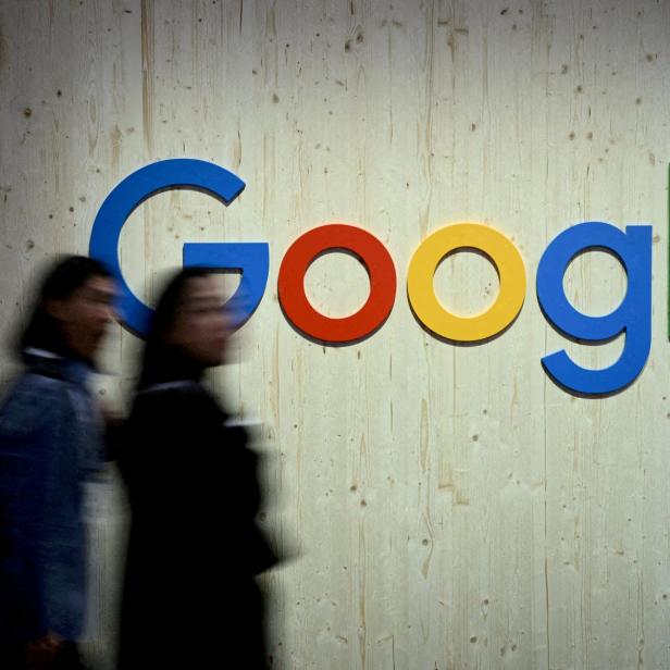 FILE PHOTO: Google's logo is seen in Germany