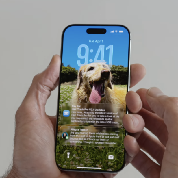 Das neue Liquid Glass Design von iOS.