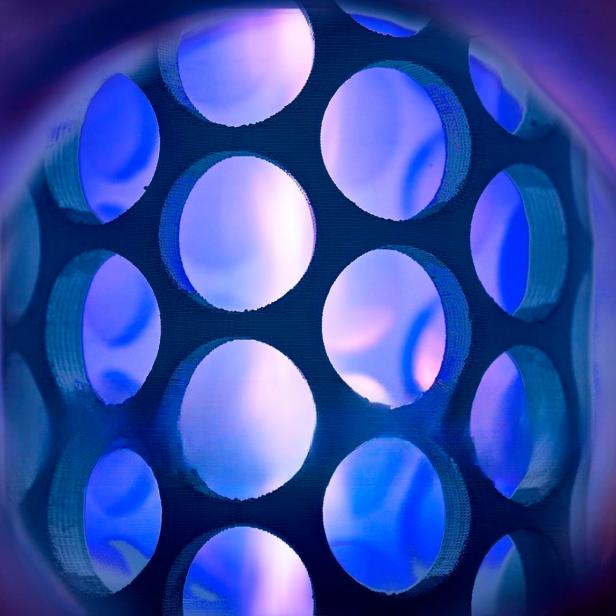 Ein Blick in die Fusionskammer von Astral Systems.