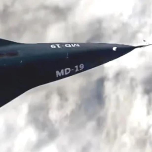 China Prototyp von Hyperschallflugzeug