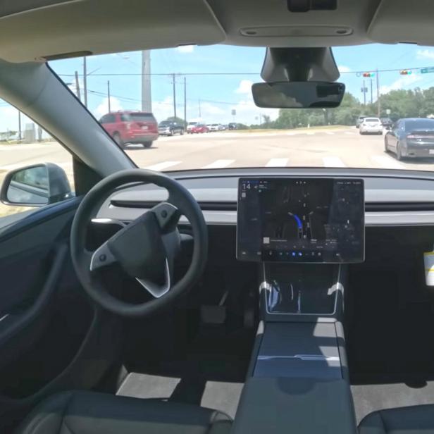 Das Tesla Model Y war 30 Minuten ohne Mensch an Bord unterwegs
