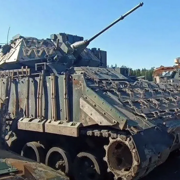 Screenshot des umgebauten Bradley M2 Schützenpanzers