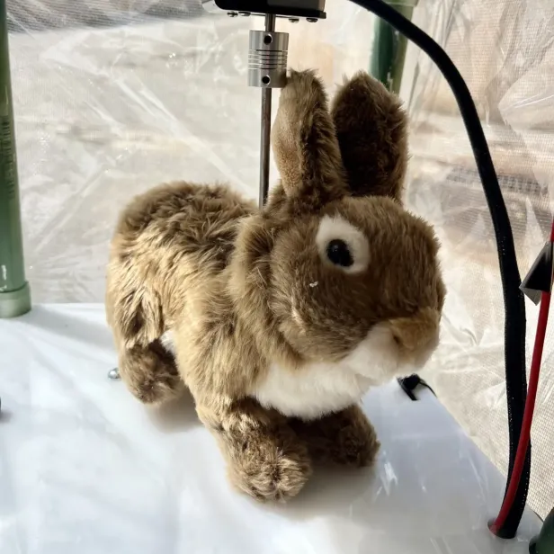 Die Geräte sehen aus wie Kuscheltiere.