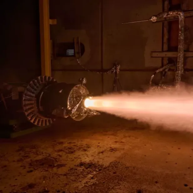 Motor für das Mars Ascent Vehicle 