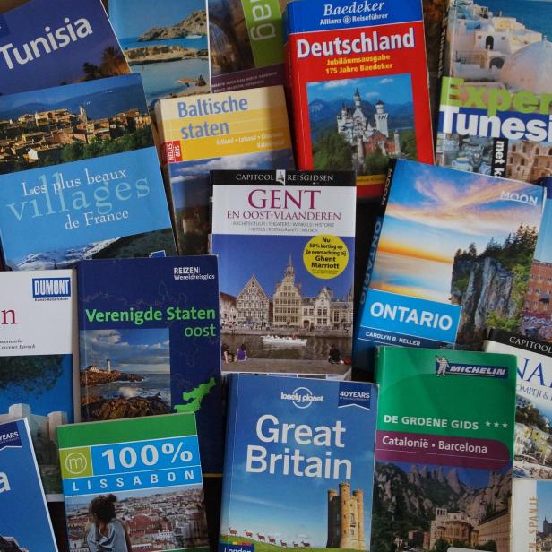 Bei Reiseführern sollte man auf bekannte Marken vertrauen.
