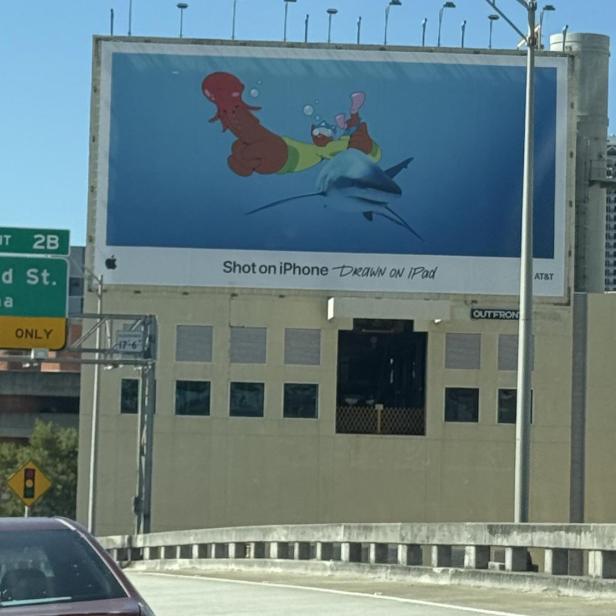"Phallisches" Apple-Plakat sorgt für Aufregung