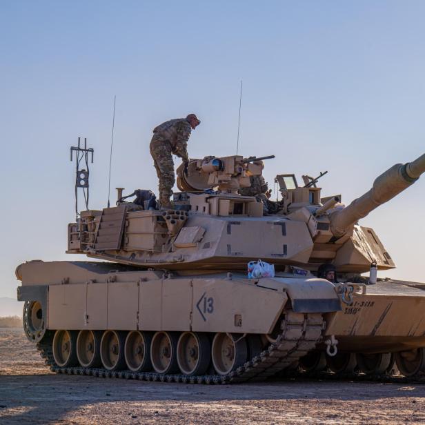 Der M1 Abrams könnte künftig mit einer M134 Minigun bewaffnet werden