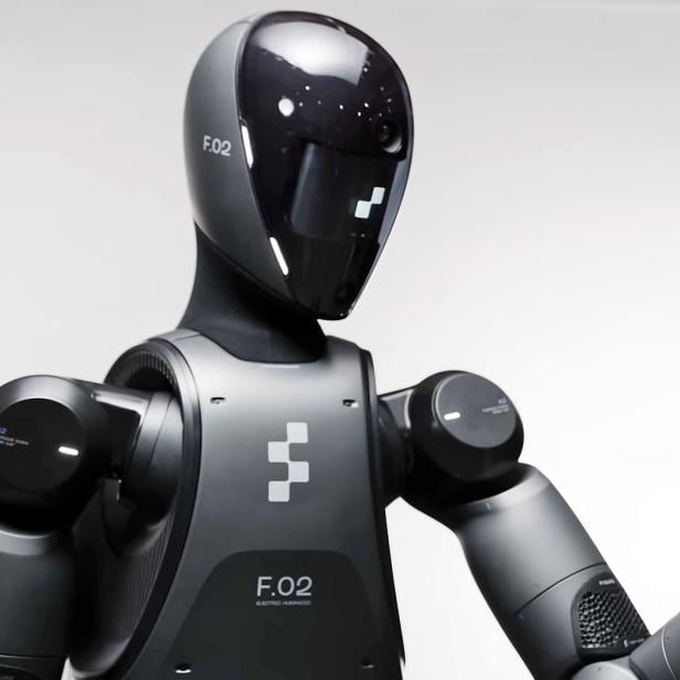 Der humanoide Roboter Figure 02