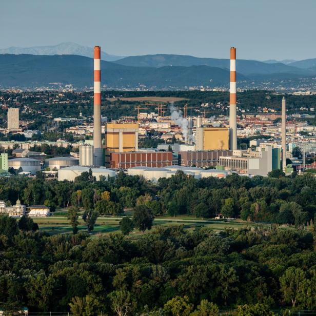 Das Kraftwerk Simmering ist das größte in Österreich.