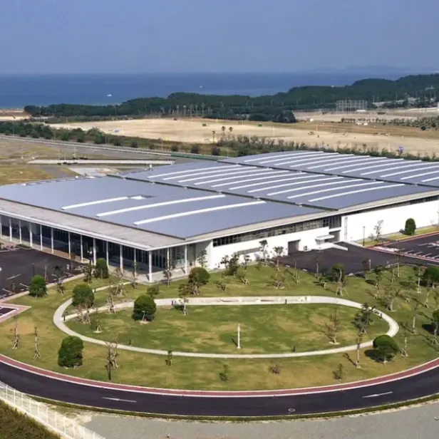 Das Kraftwerk ist Teil der Entsalzungsanlage in Fukuoka.