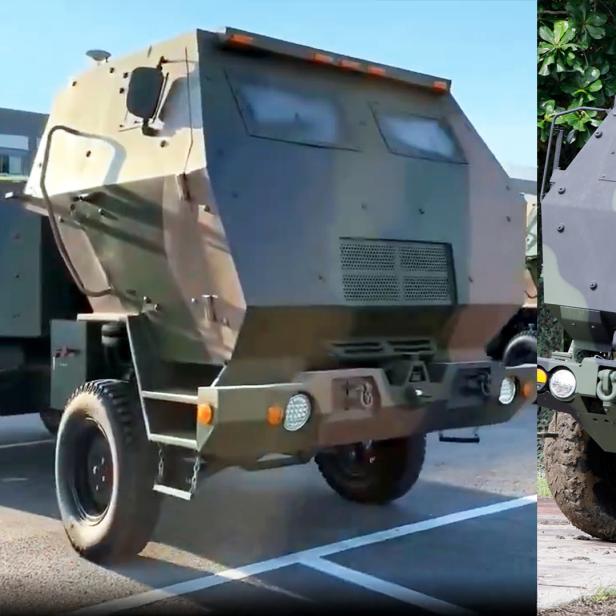 China-Kopie (links) und echtes HIMARS