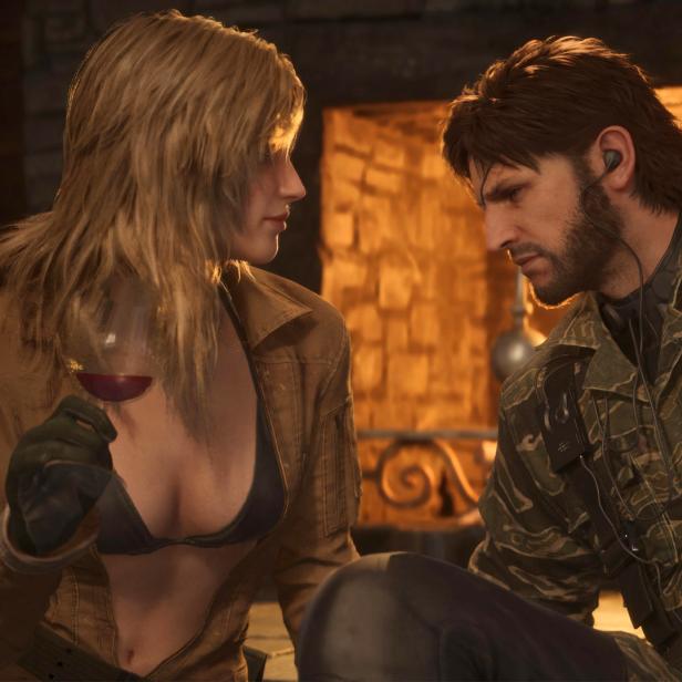 Eva und Snake beim „Debriefing“.