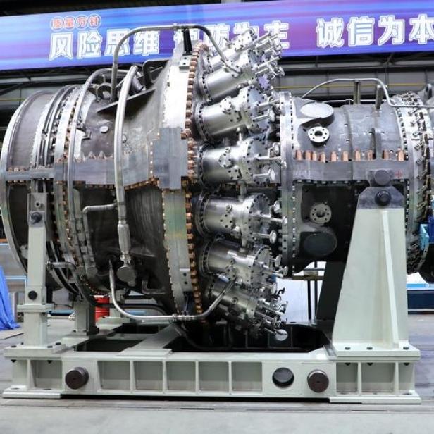Die chinesische Gasturbine soll nun in Kraftwerken eingesetzt werden.