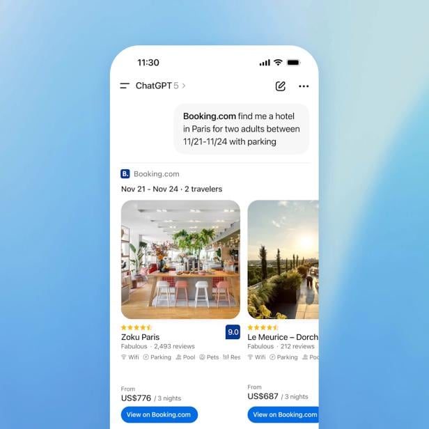 ChatGPT kann jetzt Apps wie Spotify oder Booking.com bedienen