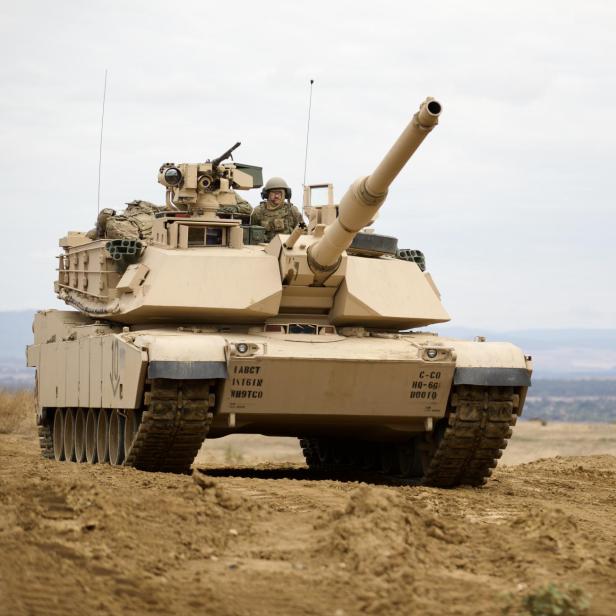 M1A2 Abrams im Feld