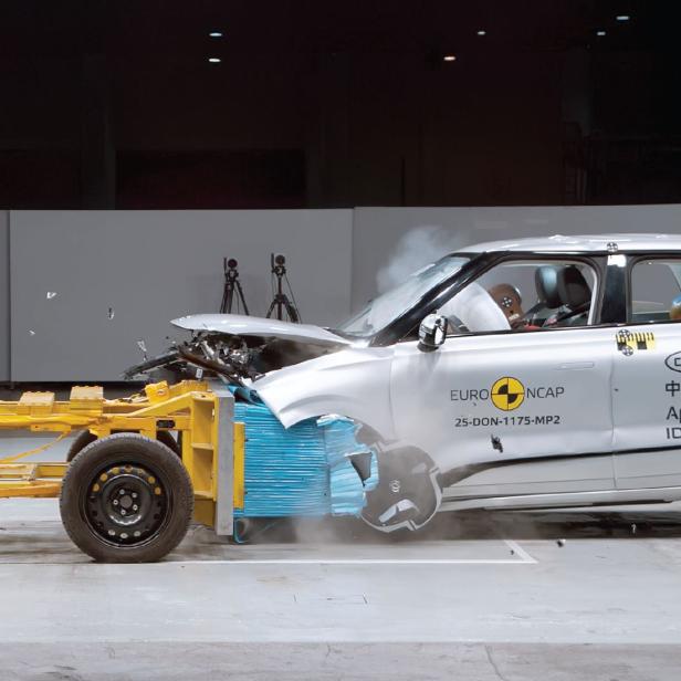 Chinesisches E-SUV wird beim Euro-Crash-Test komplett zerlegt