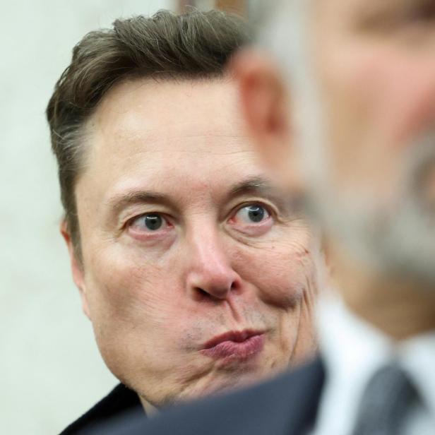 Elon Musk bei einem Termin mit Narendra Modi