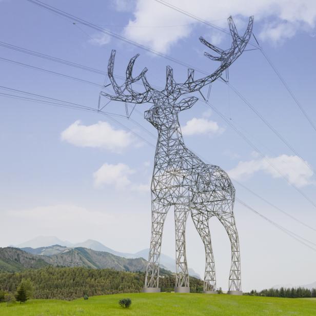 Der Hiersch-Strommasten soll in Niederösterreich stehen.