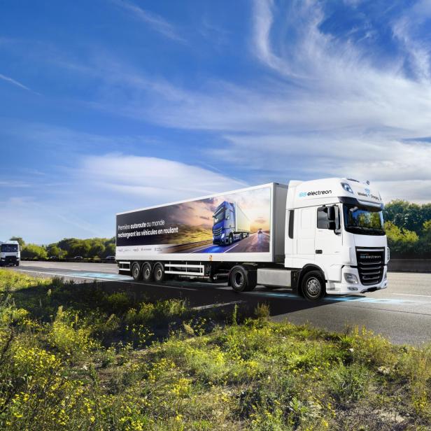 Die A10 südwestlich von Paris wurde auf 1,5 Kilometer elektrifiziert.